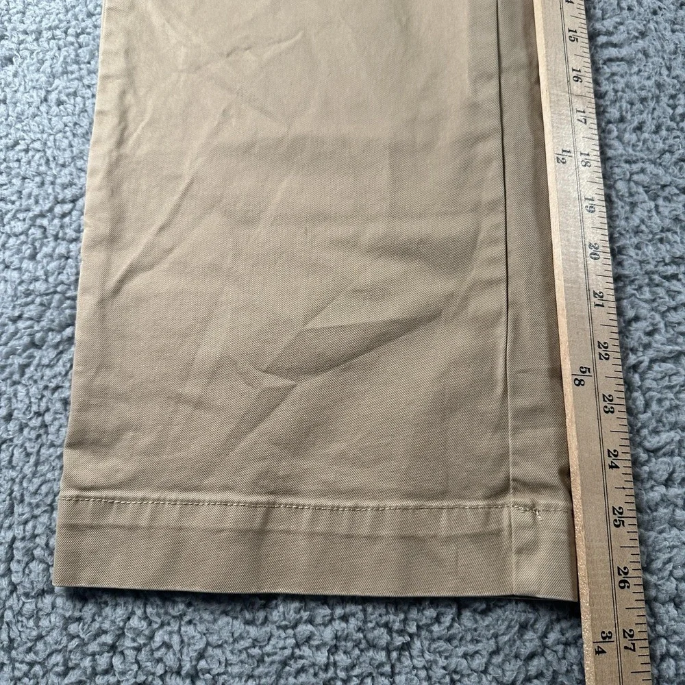 Alex Mill Chino Pants Womens 4‎ Beige Wide Leg Button Fly Stretch Twill Casual